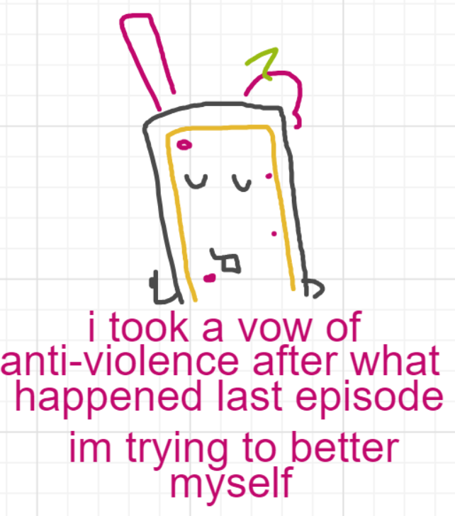 A panel from Chilly, episode two of the Board Boards object show by Furretwalk/WalkingFurret.